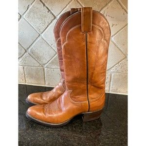 Tony Lama Women's Brown Leather Boots